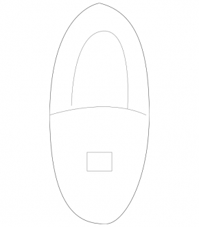 Front left trunk release button Mercedes W211 02-09