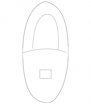 Front left trunk release button Mercedes W211 02-09