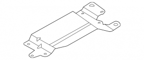 Bracket for the ECU unit, engine computer, Nissan Murano 25-26