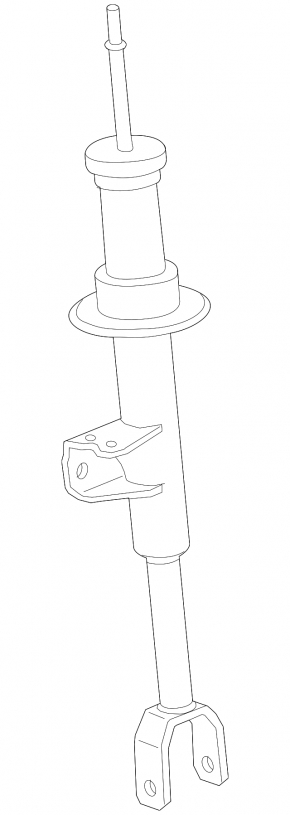 Front right shock absorber BMW 5 G30 17-20 3.0T RWD