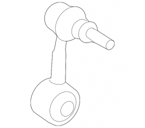 Rear left stabilizer link Lexus ES300h ES350 19-26