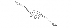 Front hood release cable Audi Q8 19-