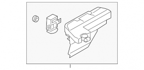 Positive battery terminal for Audi Q7 25-26