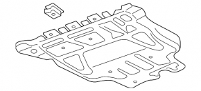 Front engine guard for VW Tiguan 18-24