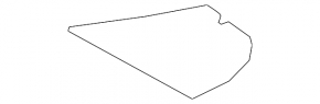 Trunk floor right ES250 ES300h ES350 19-26