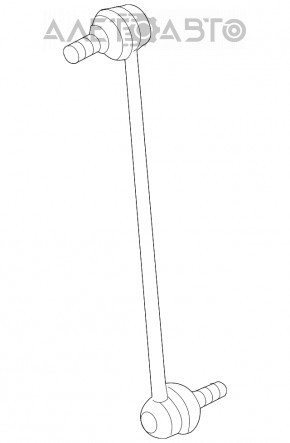 Stabilizer link front left Dodge Dart 13-16
