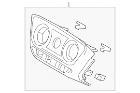 Climate control Honda HR-V 16-22 manual