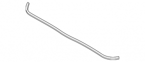 Rear hood seal Hyundai Sonata 11-15