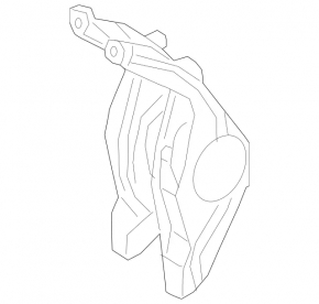 Mercedes CLA 250 14-19 OEM Rear Engine Mount Bracket