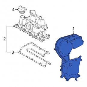 Ford Escape 13-19 1.6T Front Engine Cover
