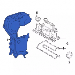 Ford Escape 13-19 1.6T Front Engine Cover