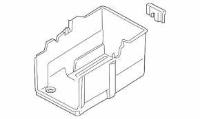 Battery housing assembly Lincoln MKC 15-