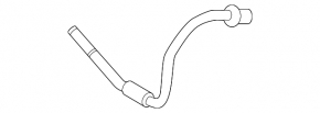 Toyota Sienna 21-25 gearbox cooler tube small