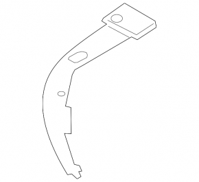 Right TV cover for Land Rover Range Rover 18-21