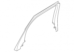Door frame inner rear left Ford Bronco Sport 21-25