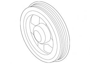 Crankshaft Pulley Infiniti QX50 19-20