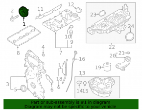 Crankshaft Pulley Infiniti QX50 19-20