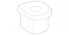 Right radiator mount Mercedes CLA 14-19