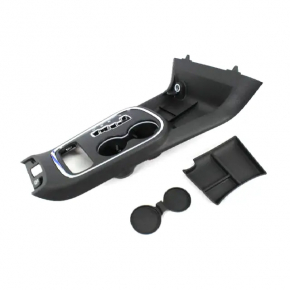 Center Console Trim with Cup Holders Dodge Durango 11-13 Black