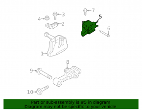 Left engine mount for Kia Seltos 2023-2025 2.0