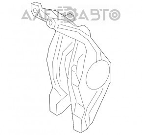 Mercedes GLA 14-20 Rear Engine Mount Bracket