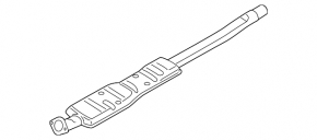 Volvo XC90 16-22 T8 Exhaust Line Center