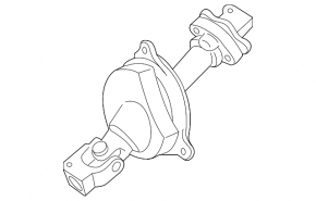 Steering cardan shaft upper BMW 5 G30 18-23 4.4T