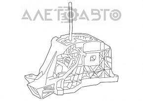 Lexus RX350 RX450h 16-22 Gearbox Shifter