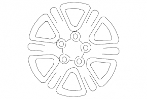 Wheel disk R17 x 7.5J ET35 5*114.3 Toyota Highlander 08-13