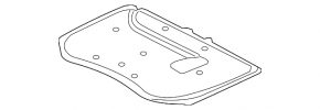 Lexus ES350 07-12 Hood Insulation Torn