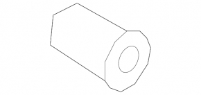 Clip for front left wing arch trim Audi Q5 80A 18-24