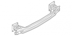 Audi Q5 80A 18-24 Rear Bumper Reinforcement