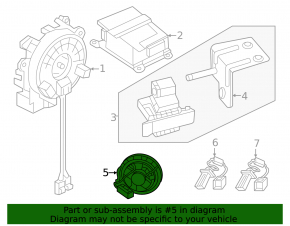 Airbag sensor door left Nissan Murano 25-26
