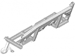Battery mount VVB left Ford Fusion mk5 13-20 hybrid, plug-in