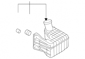 Waste container Mazda6 03-08 2.3