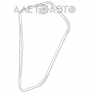 Door seal rear left Mercedes X164 GL beige