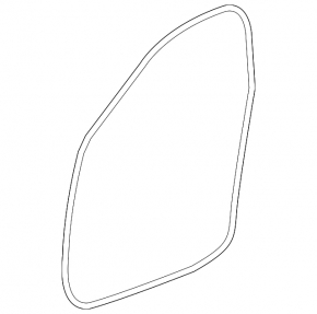 Door seal front left Cadillac ATS 13-
