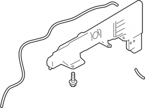 Nissan Pathfinder 22-25 Windscreen Washer Reservoir