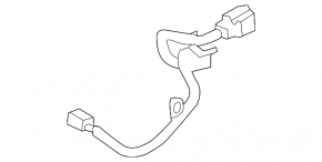 Power cable inverter-compressor Nissan Leaf 11-12