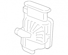 Volvo XC90 16-22 air resonator assembly is broken