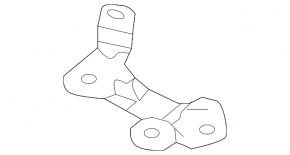 Steering rack mounts right Subaru XV Crosstrek 13-17