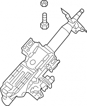 Nissan Pathfinder 13-20 Steering Column with Electrical Adjustment