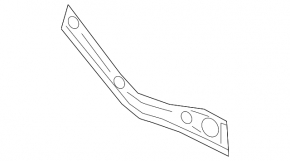 Lower control arm spring pad, rear left, Kia Sportage 19-22