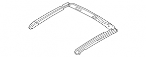 Hatch frame VW Beetle 12-19