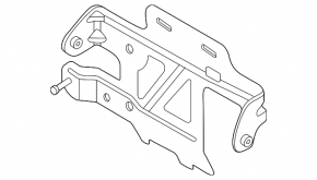 BMW X5 G05 24-26 Cruise Control Radar Bracket