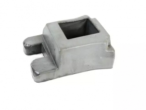 Gear shifter cover Fiat 500L 14-16 under manual transmission, black leather, broken rivet