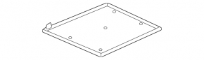 Honda Accord 23-26 Center Console Pocket Mat