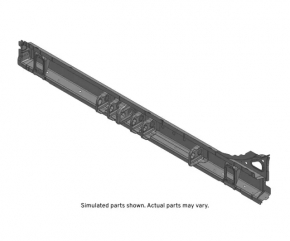 Body threshold metal with front pillar right Chevrolet Volt 16-
