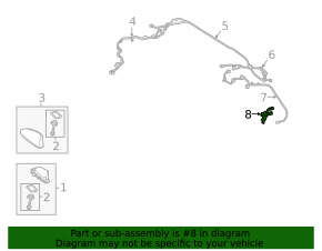 Antenna amplifier Lexus NX200t NX300 NX300h 15-21