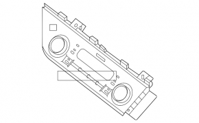 Climate control Hyundai Sonata 20-21 auto